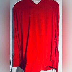 GAP Bright Red Long-Sleeve Tee